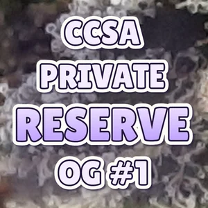 CCSA Private Reserve OG #1 Cannabis Strain