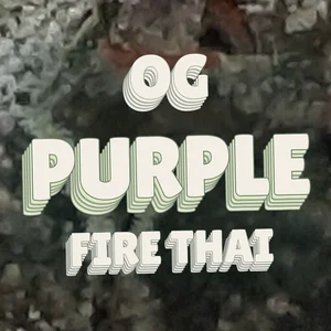 OG Purple Fire Thai Cannabis Strain