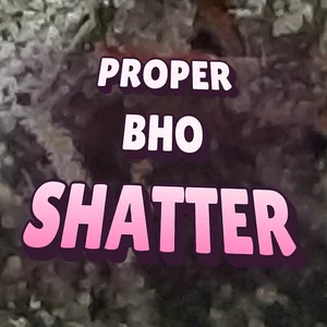 Proper BHO Shatter Cannabis Strain